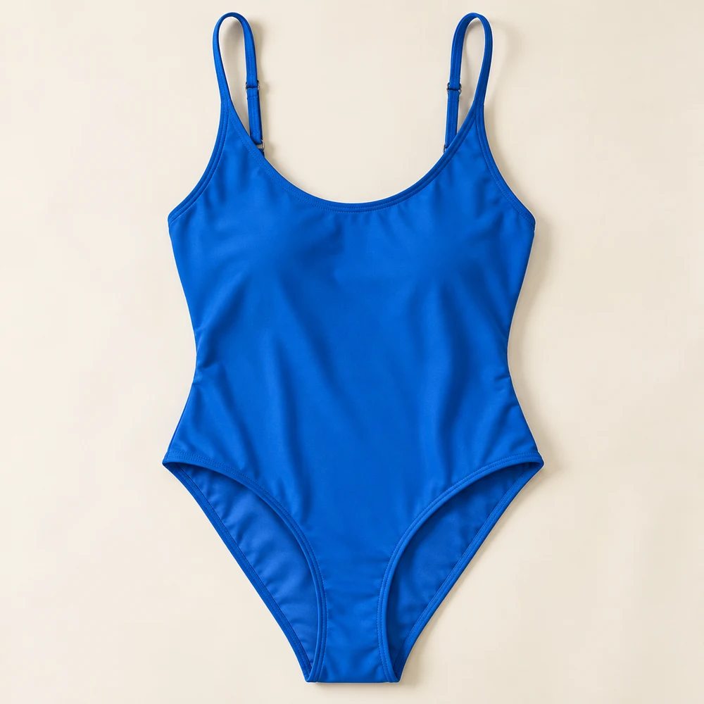 Poolside Scoop One-Piece — Ocean, included pieces